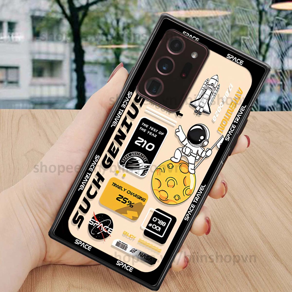 Ốp Samsung Note 20 Ultra phi hành gia vũ trụ space.x siêu đẹp, thời trang