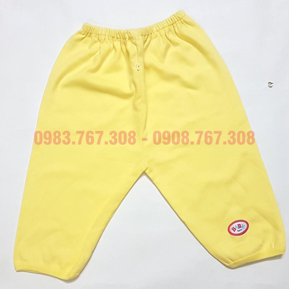 Quần Baby Born Màu Chất Nỉ Cotton Dày Dặn - Nhiều Màu Cho Bé Trai Bé Gái