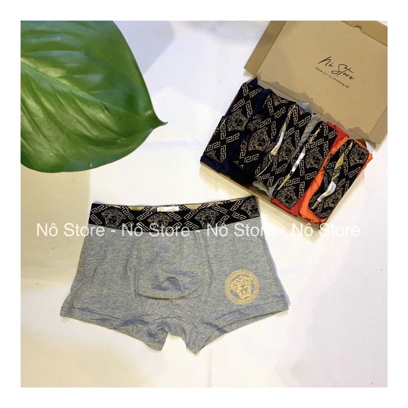 Boxer sịp đùi quần lót nam sexy Nô Store - (che tên sản phẩm)