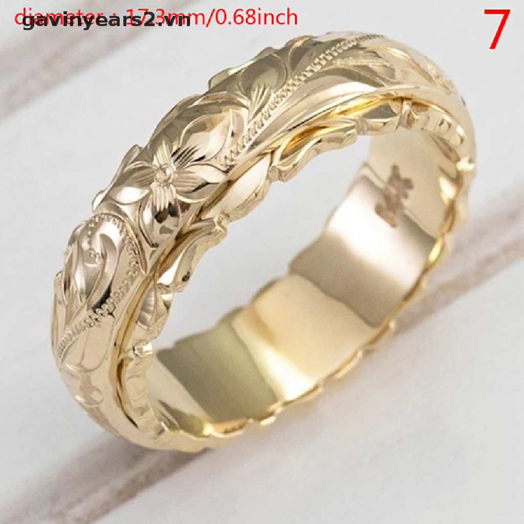 Nhẫn Mạ Vàng 14k Thiết Kế Tinh Tế