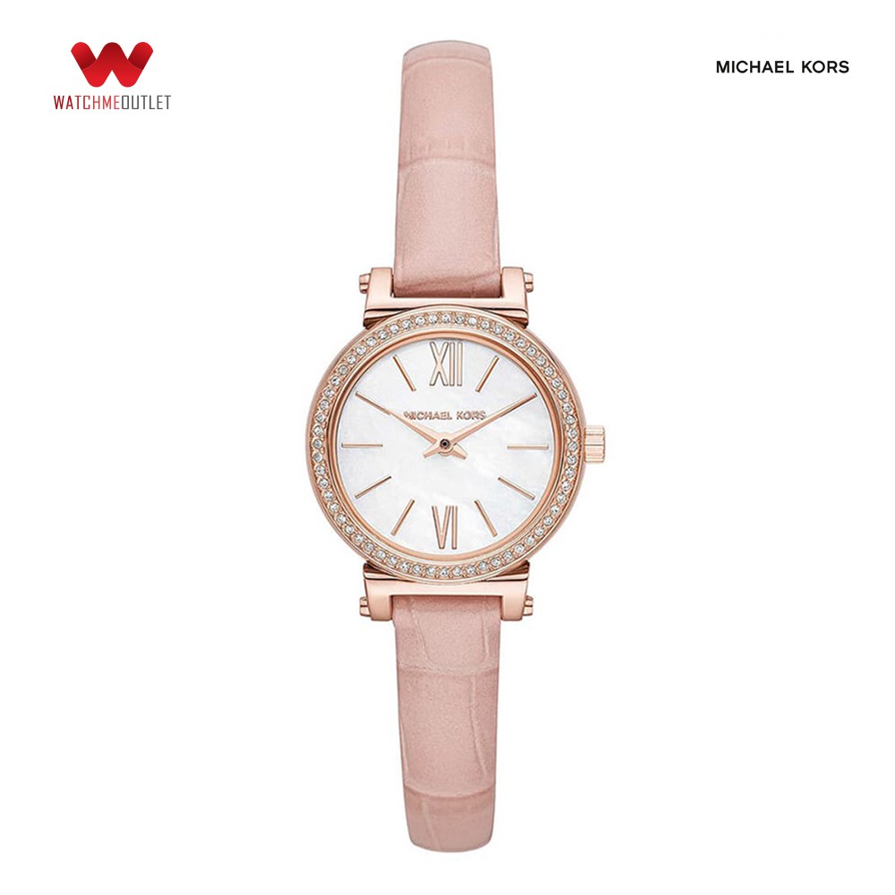 [Mã LT150 giảm 150k đơn 699k] Đồng hồ Nữ Michael Kors dây da MK2715