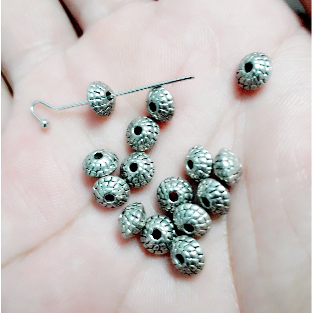 Charm sỉ TPHCM : 50g / 1 gói = 23k [ Sỉ Charm bạc cổ ]