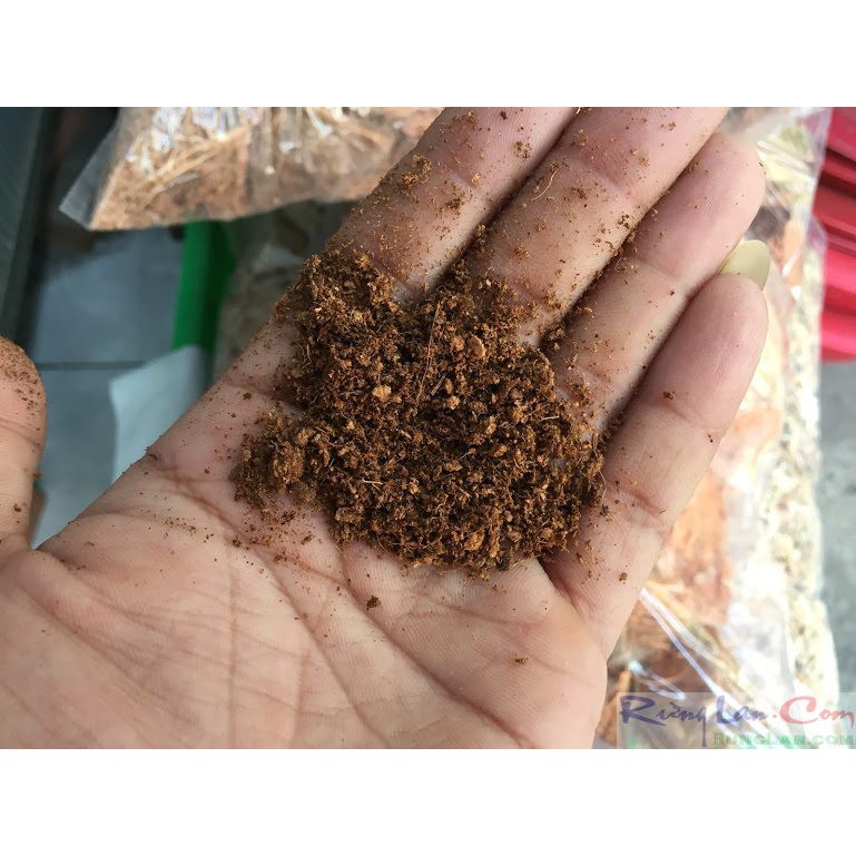 GROW!T coco coir mix mụn dừa, cám dừa đã xử lý. (cục=4,5kg)