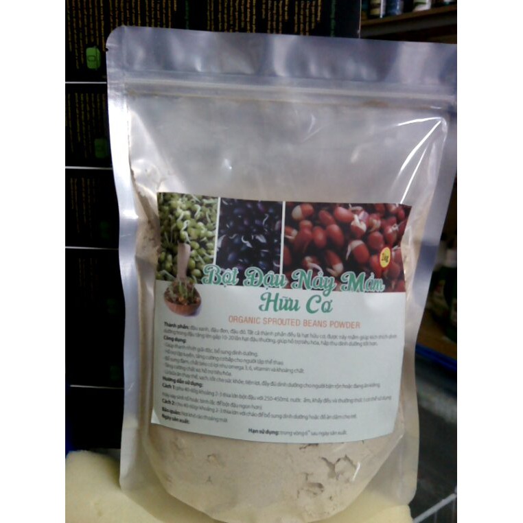 Bột Đậu Nảy Mầm Hữu Cơ 1kg
