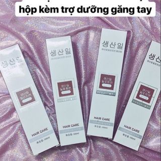 Thuốc nhuộm tóc màu 0/00 tặng kèm trợ oxy + gang tay