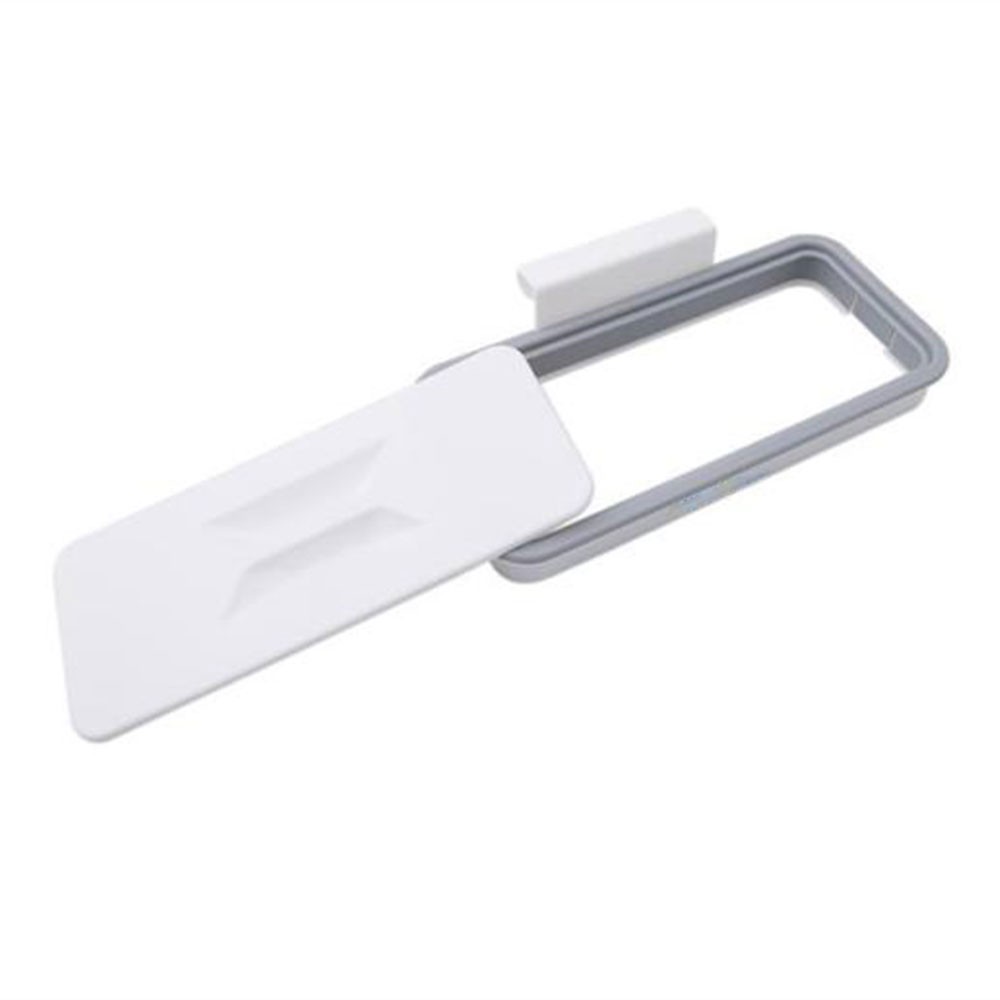 Storage Racks Garbage Bag Holder Convenient White Plastic