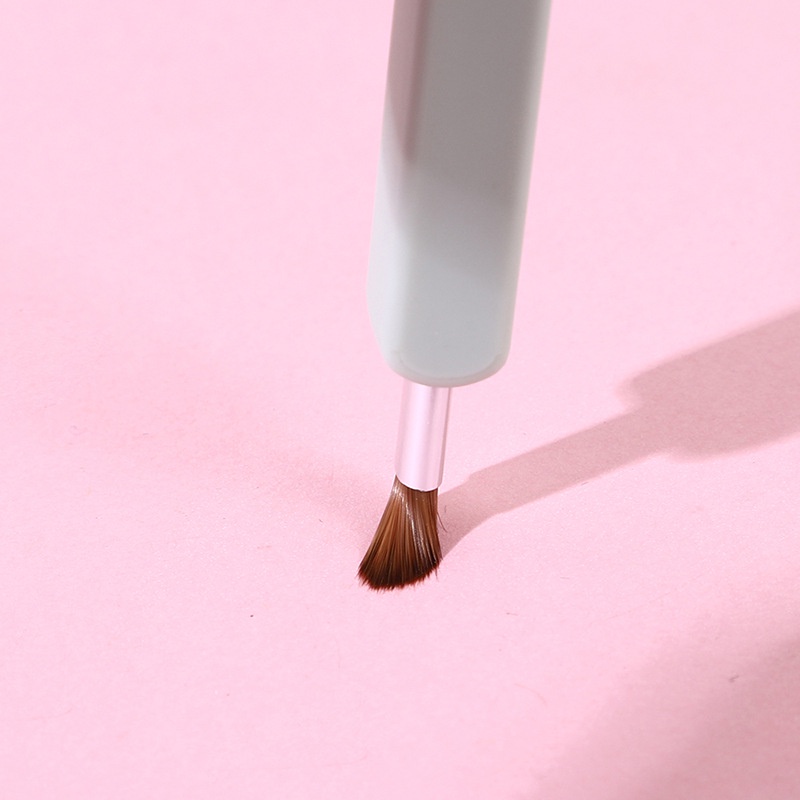 [Hàng mới về] Cọ trang điểm chuyên nghiệp mini có thể thu vào có nắp đậy