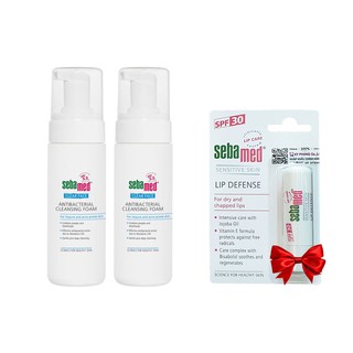 Sữa rửa mặt tạo bọt kháng khuẩn giảm mụn Sebamed pH5.5 Clear Face AntiBacterial Cleansing Foam 150ml