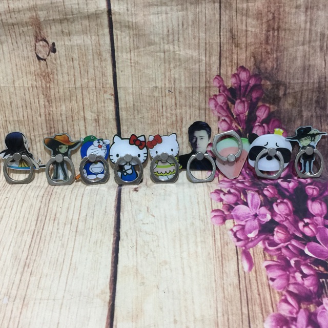 Iring hình thú siêu kute ( móc khoá tay điện thoại )