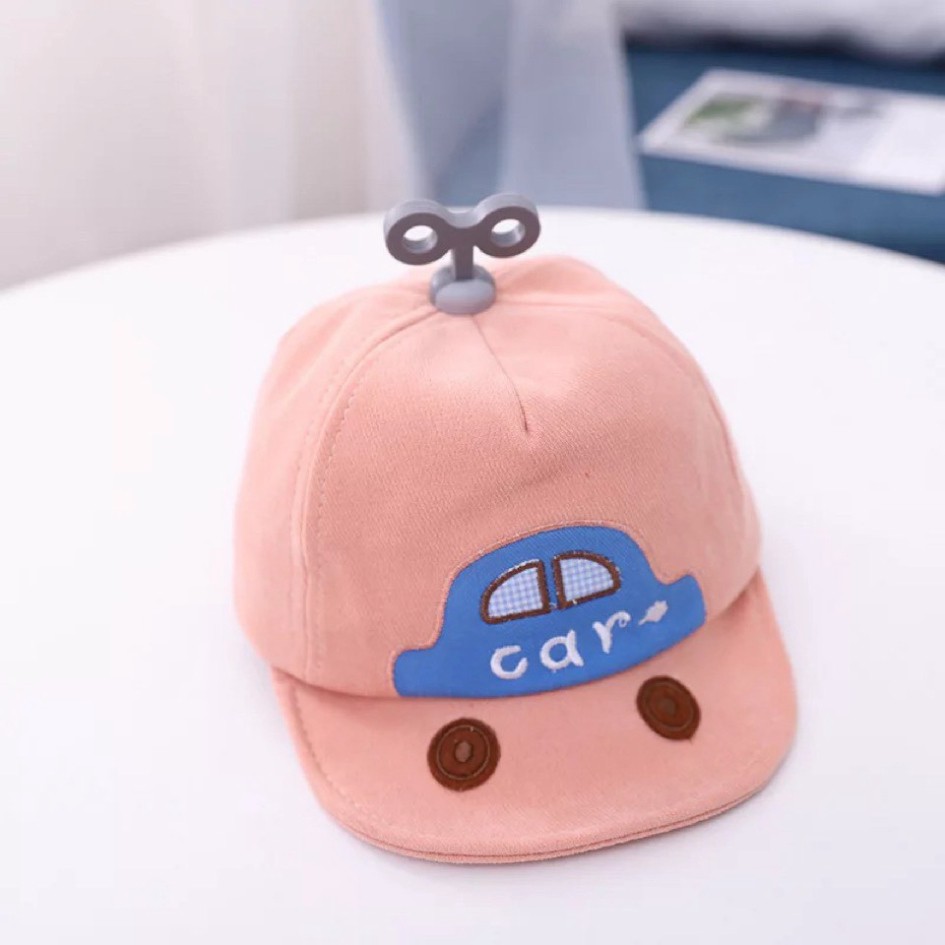 Mũ Lưỡi Trai Hình Ô TÔ Cho Bé 0-2 Tuổi Nhiều Màu (239)