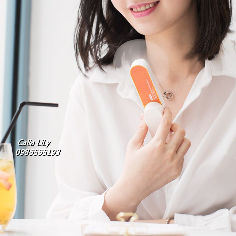 [FreeShip]Quạt Mini cầm tay gấp gọn Hàn Quốc [Full Box]