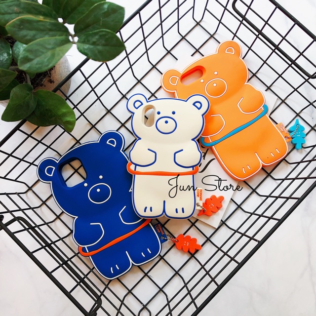 Ốp silicon gấu Brunch brothers