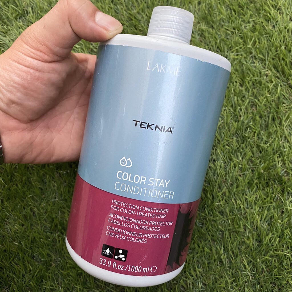 Dầu gội xả giữ màu tóc nhuộm Lakme Teknia Color Stay Free Sunfat Shampoo 1000mlx2 ( New 2019)