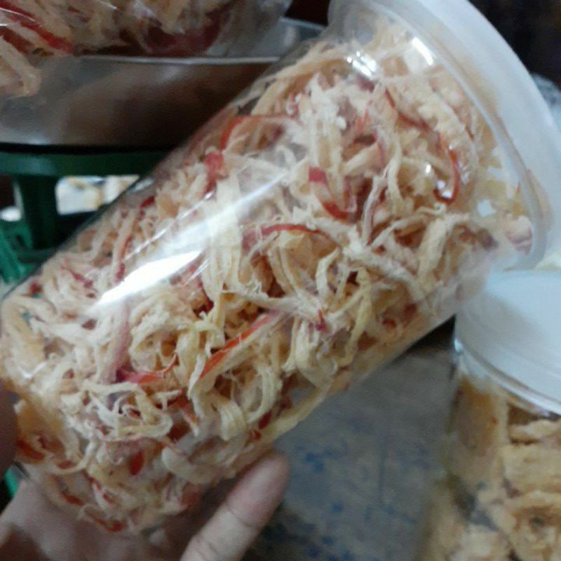 Lon pet 200 gr mực sợi tẩm gia vị