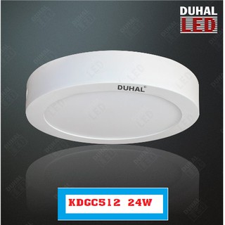 ĐÈN LED PANEL ỐP TRẦN TRÒN 24W DUHAL - KDGC524