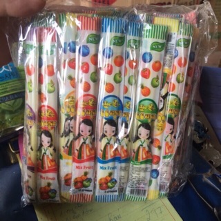 Kẹo tăm lạnh 150 gói 1 bịch