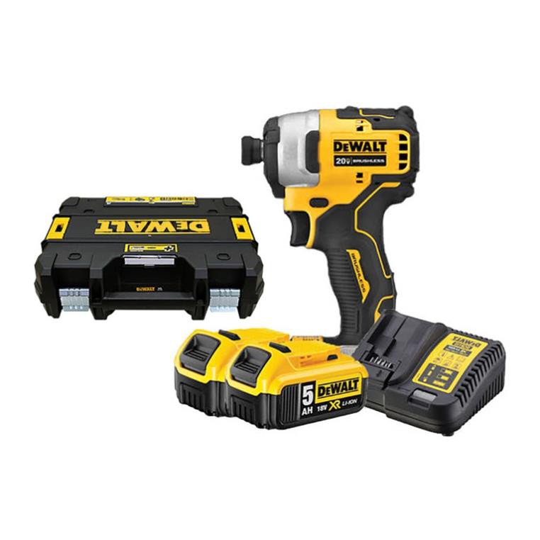 DCF809F2-KR MÁY VẶN VÍT CẦM TAY DÙNG PIN DEWALT (KHÔNG CHỔI THAN)