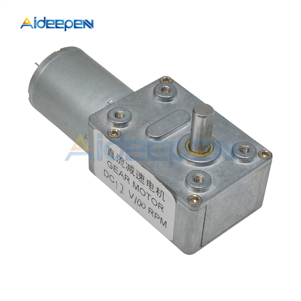 Mô Tơ Giảm Tốc 4632-370 Dc 12v 1 5 10 20 50 100 200 250rpm