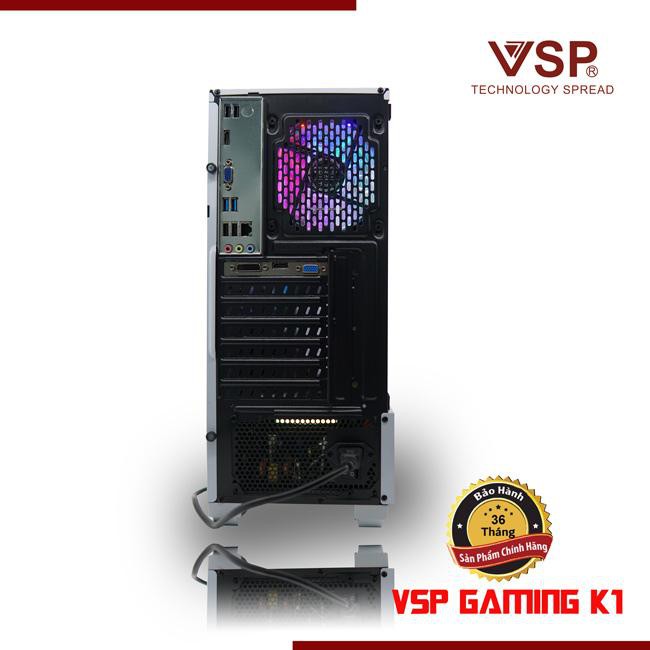 [BH 36 tháng] Thùng máy full linh kiện chuẩn GAMING VSP K1 Intel Core i5 4570- Máy tính để bàn VSP GAMING K1