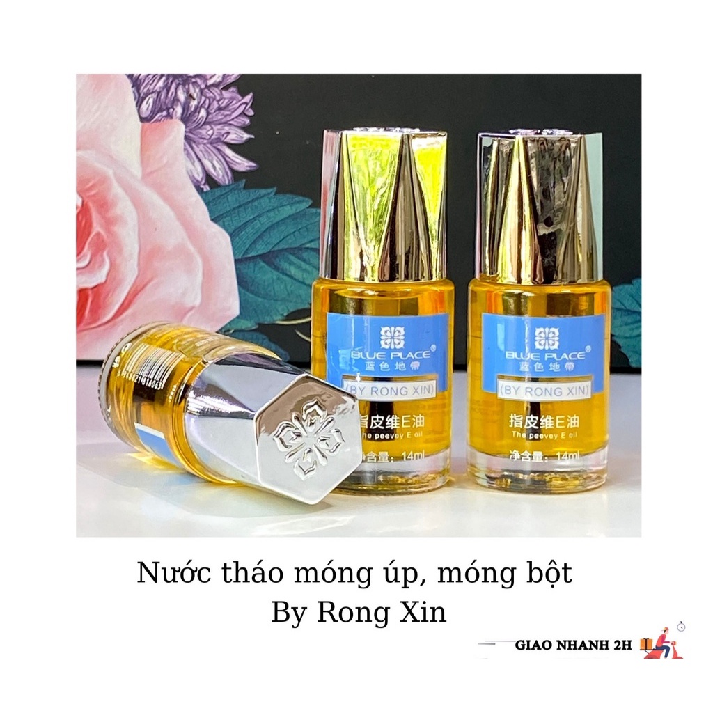 Nước Tháo ,Dầu Tháo Móng Úp, Móng Bột, Gel Úp Siêu Nhanh RONGXIN