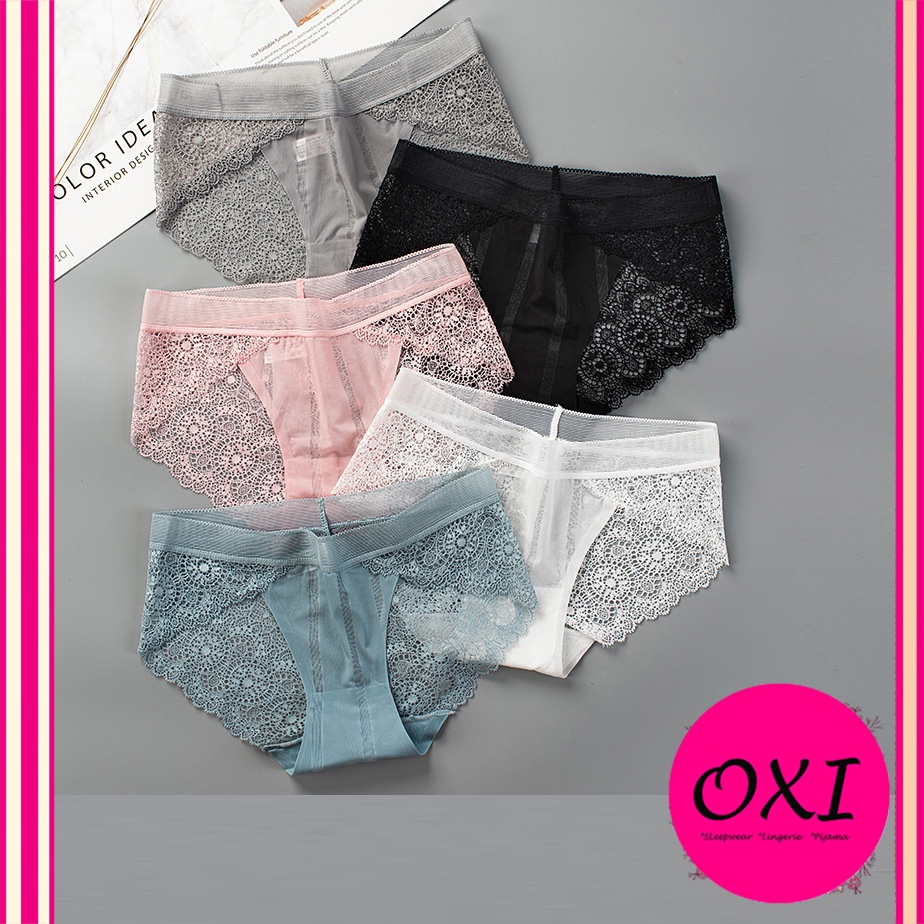 Quần lót đúc pha ren hoa sexy siêu đẹp DL110