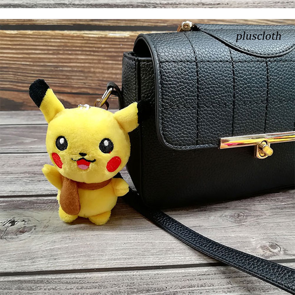 Thú Nhồi Bông Hình Pikachu Dễ Thương 13cm