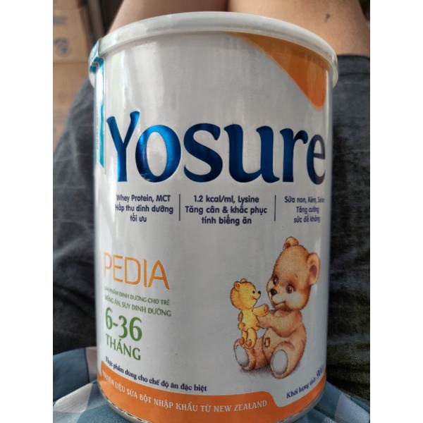SỮA YOSURE PEDIA 6-36/900G/DATA 5/24