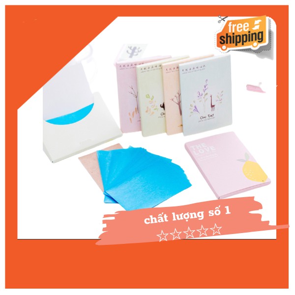 [SẴN]Giấy Thấm Dầu nội địa trung 50 tờ