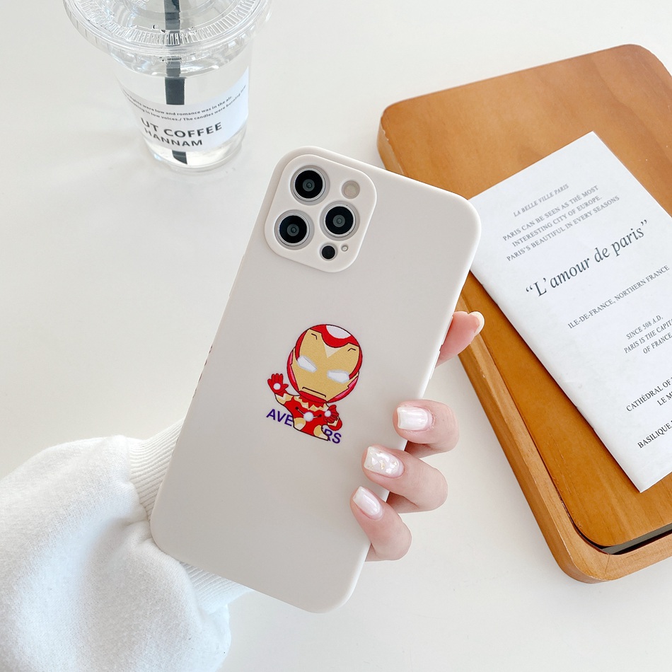 Ốp Điện Thoại Silicon Màu Trơn Cho Iphone 12 Pro Mini 11 11pro Max X Xs Max Xr 7 8 Plus Se 2020 | BigBuy360 - bigbuy360.vn