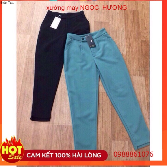 Quần baygy gấu lệch chất đẹp loại 1