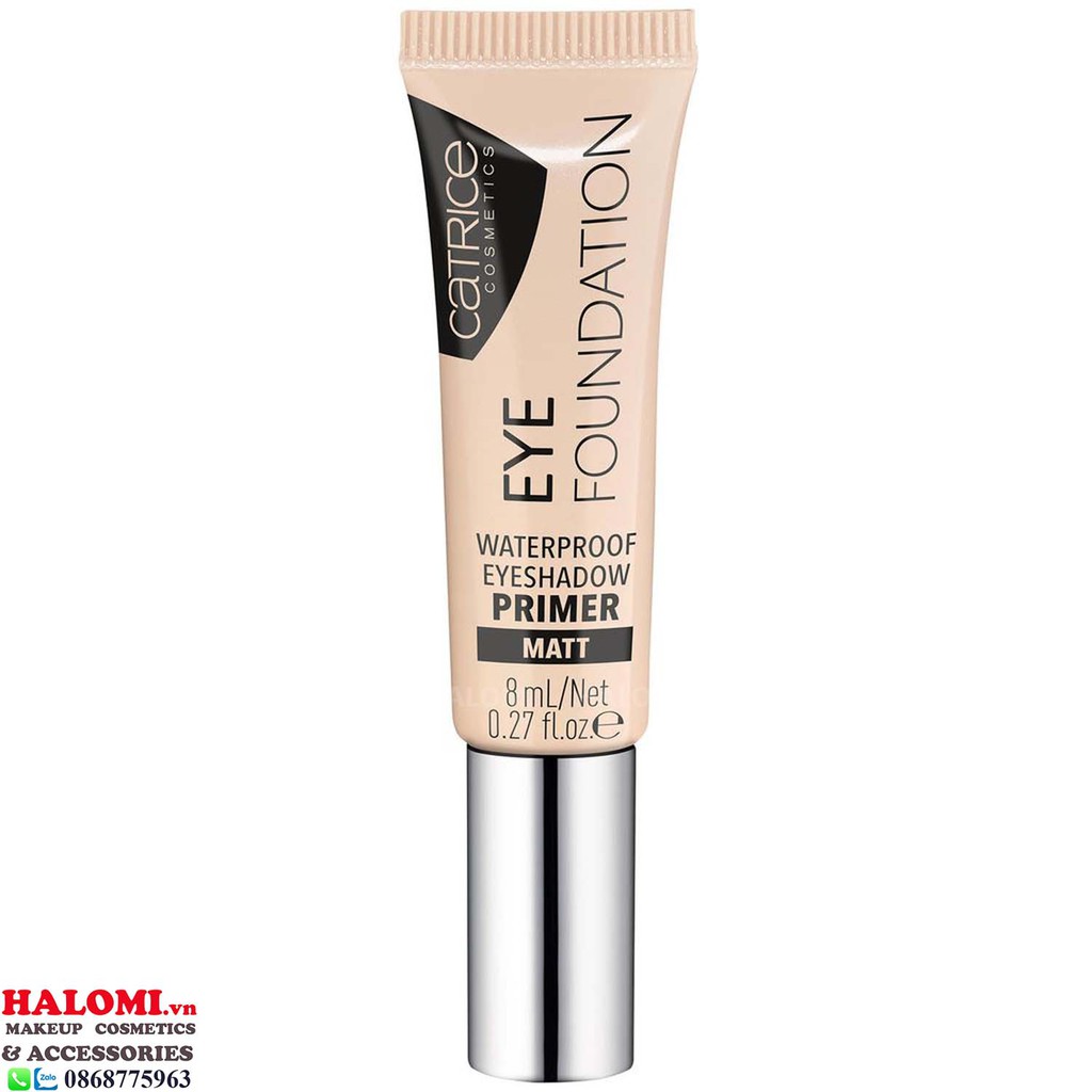 Kem Lót Mắt Catrice Eye Foundation Waterproof Eyeshadow Primer Matt 8ml | BigBuy360 - bigbuy360.vn