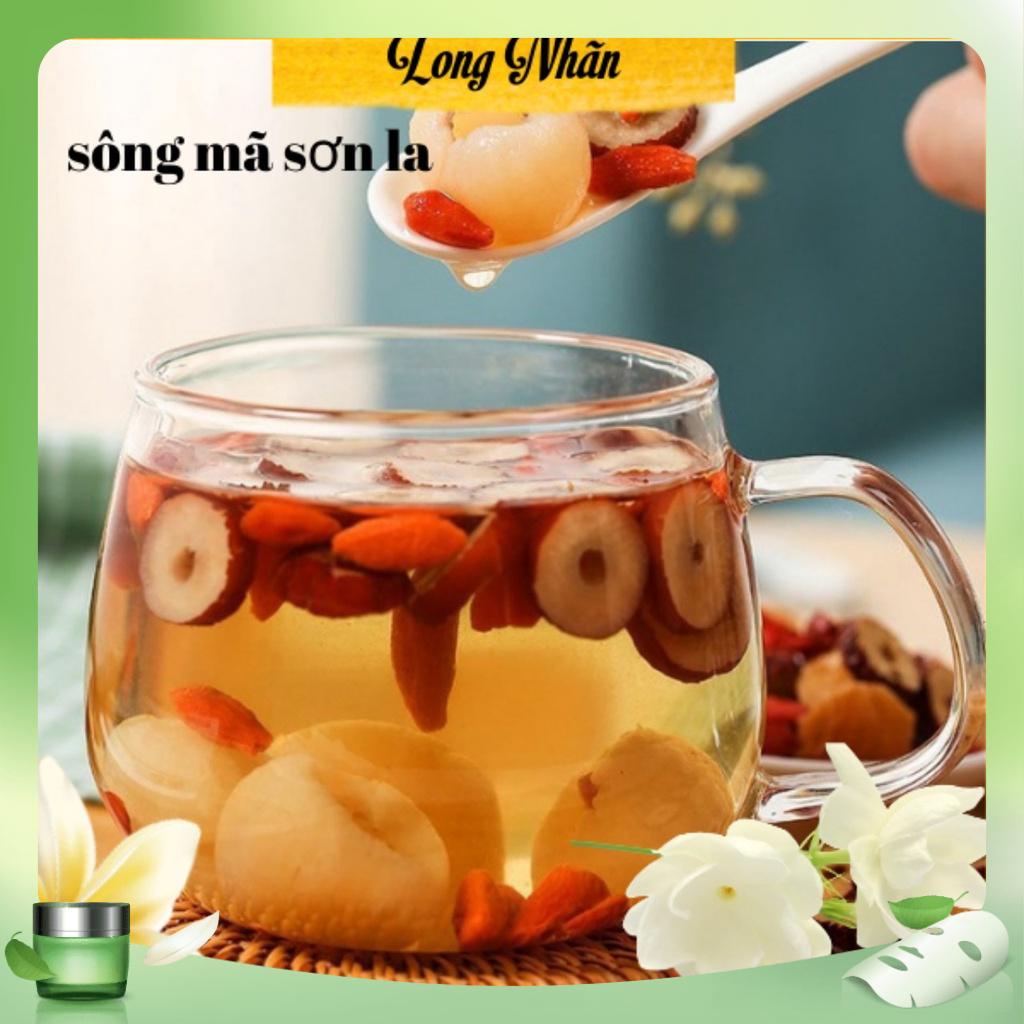 Sét trà dưỡng nhan 20 Gói gồm 3 Vị Long nhãn Táo Đỏ Kỷ Tử Chất Lượng Cao