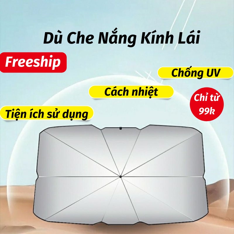 Ô Che Nắng Kính Lái Ô Che Nắng Ô Tô Giảm Nhiệt Độ Bảo Vệ Nội Thất Xe Hơi LEON OFFICIAL