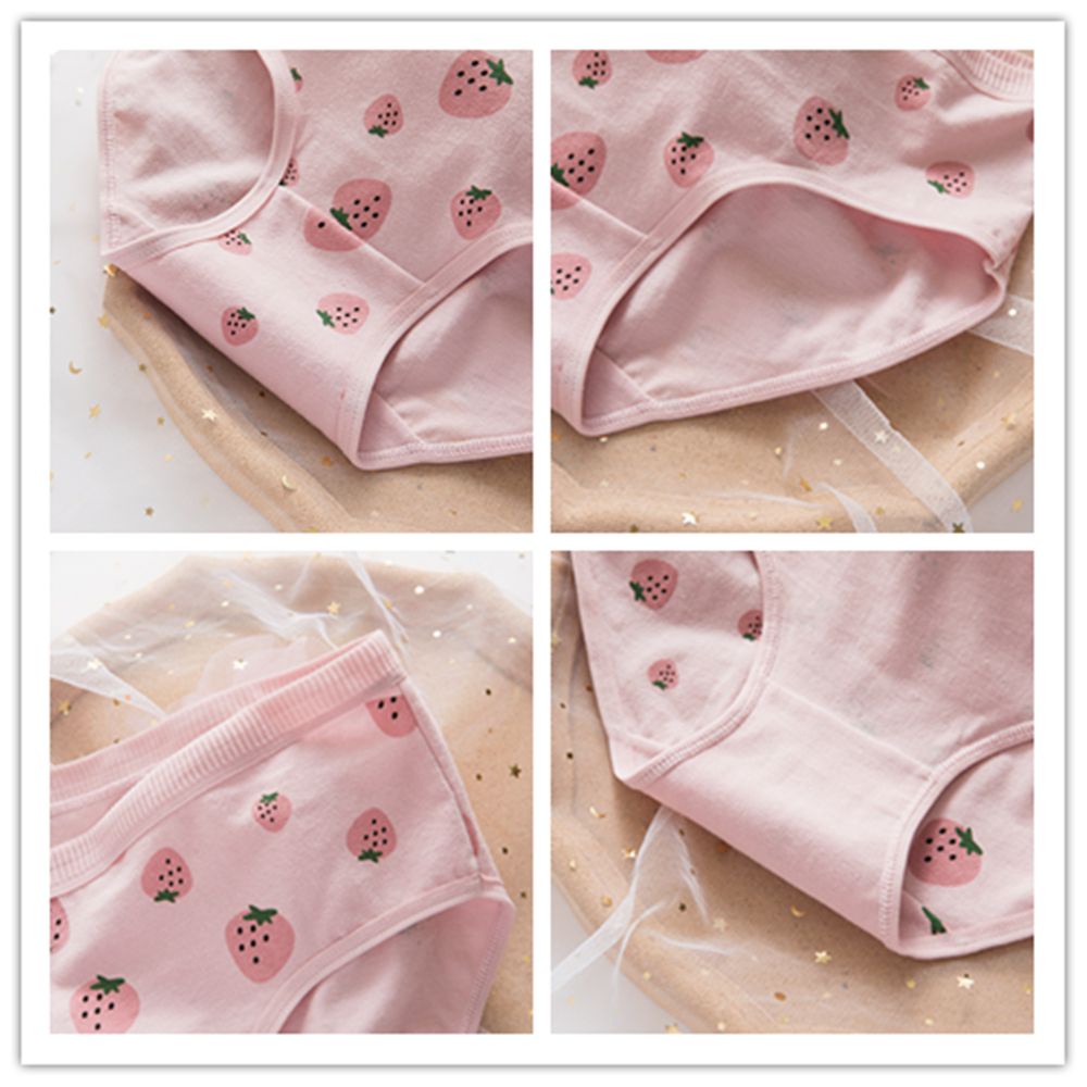 Quần lót cotton lưng vừa thoải mái thời trang cho nữ