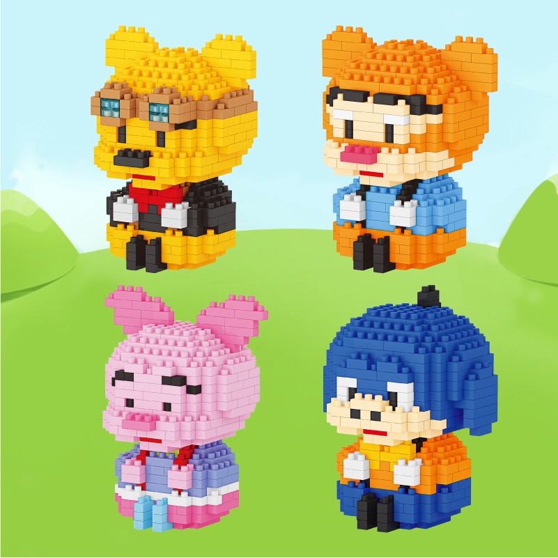 Mới Bộ Đồ Chơi Xếp Hình Lego Hình Chú Gấu Pooh Đáng Yêu