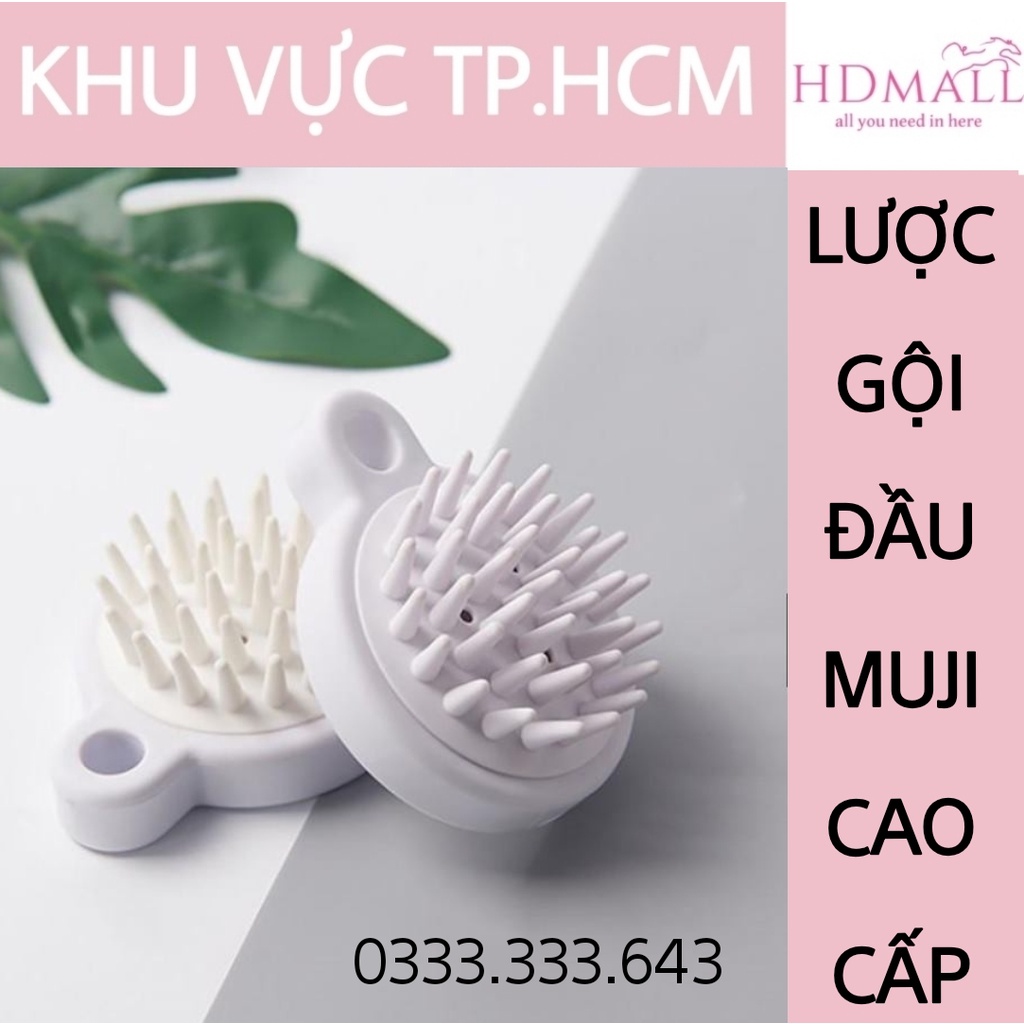 Lược Gội Đầu Silicone Mát Xa Da Đầu Giảm Rụng Tóc