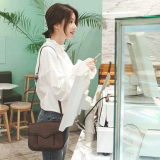 Áo sơ mi trắng tay bồng order