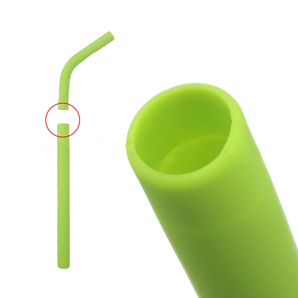 Ống Hút Silicone Nhiều Màu Có Thể Tái Sử Dụng Tiện Lợi