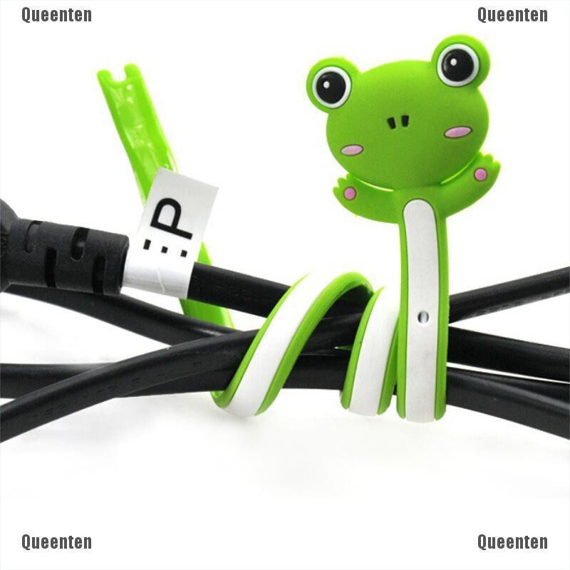 Dụng cụ quấn dây cáp gọn gàng hình động vật dễ thương