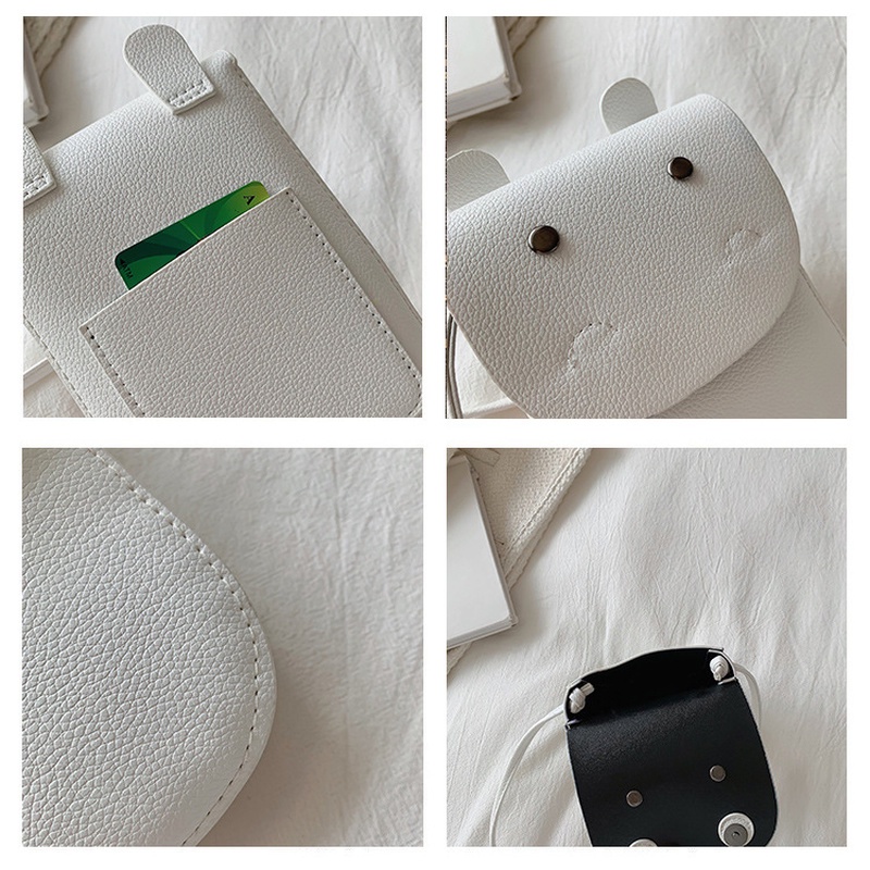 Túi Đeo Vai Mềm Hình Vuông Màu Trơn Thời Trang Mùa Hè NB00117