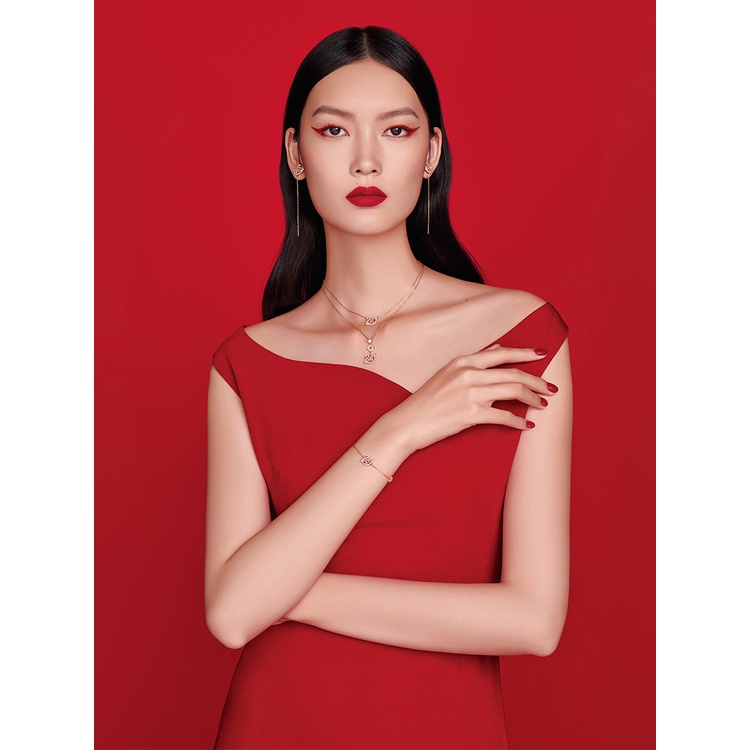 Swarovski Bông Tai Hình Thiên Nga Đính Đá Sang Trọng