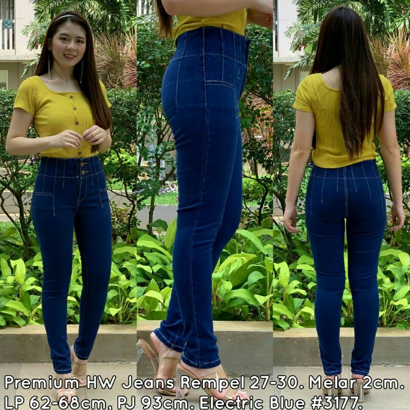 Quần Jeans Nữ Lưng Cao / Rempel 3177 / Hw Levis