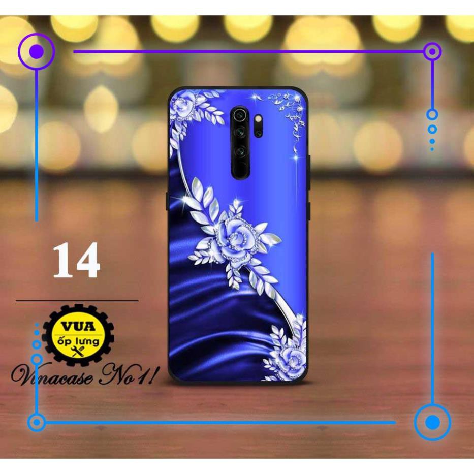 [New Case 50k Free Ship] ỐP LƯNG XIAOMI - Các dòng Redmi Note 8 Pro - Redmi 9 mặt kính in 3D đẹp sang trọng