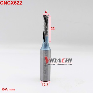 Mũi cắt CNC Tideway xoắn côt 12,7mm