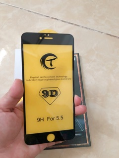 Cường lực full 9d iphone 6/6s/6p/7/7p/8/8p và iphone X (tặng nút home hoặc dán lưng)