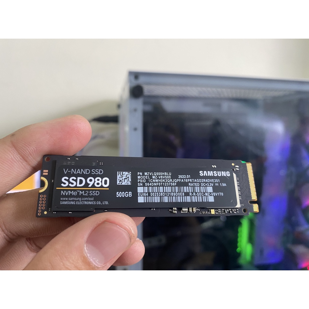 Ổ cứng SSD Nvme Cũ không hộp Laptop, Samsung 980 Pro 500GB, 1TB đến 2TB samsung, bảo hành 3 năm