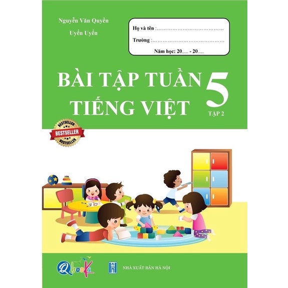 Sách Bài Tập Tuần Toán và Tiếng Việt 5, Tập 2