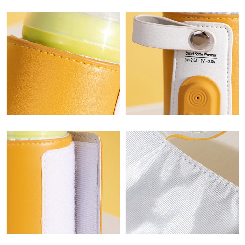 Vỏ Bọc Sưởi Ấm Bình Sữa USB Cho Bé