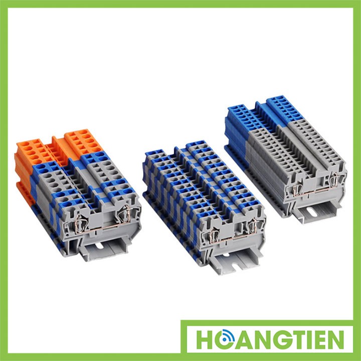 Bộ 10 Cút nối dây điện nhanh Teminal lắp tủ điện 2 đầu KV773-ST2.5