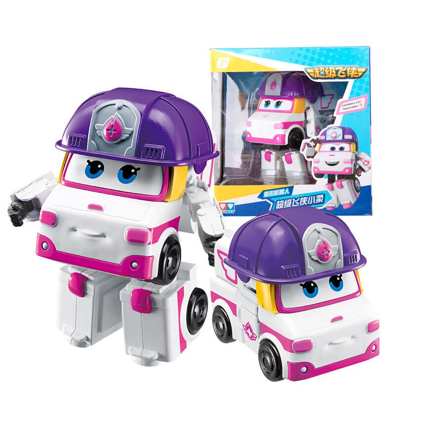 Super wings Zoey Team Cứu Hộ đội bay siêu đẳng Robot Biến Hình Máy Bay Cỡ Lớn MẪU MỚI